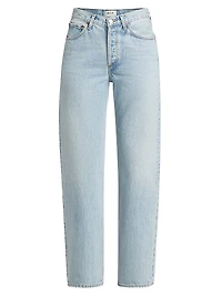 Kelly V-Waist Straight Leg Jean