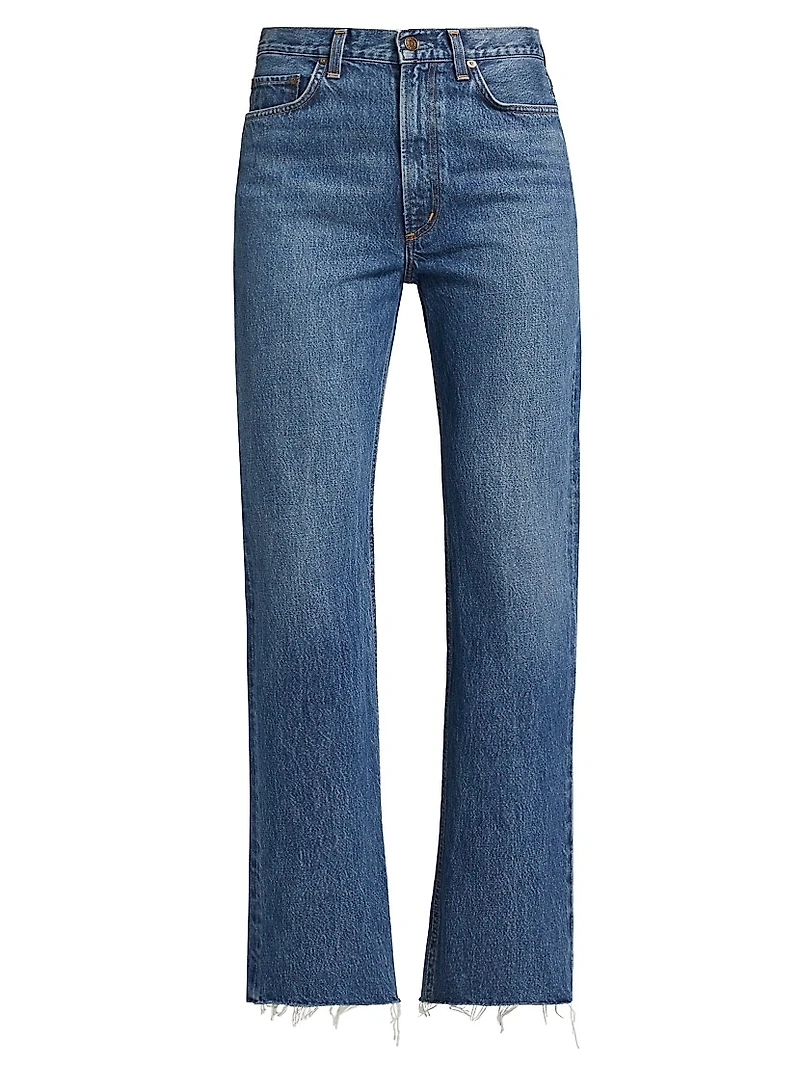 Leena High-Rise Baby Boot-Cut Jeans