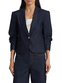 Petit Khloe Denim Blazer