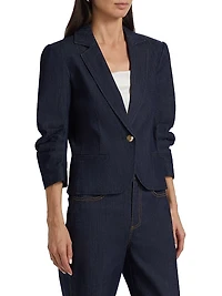 Petit Khloe Denim Blazer