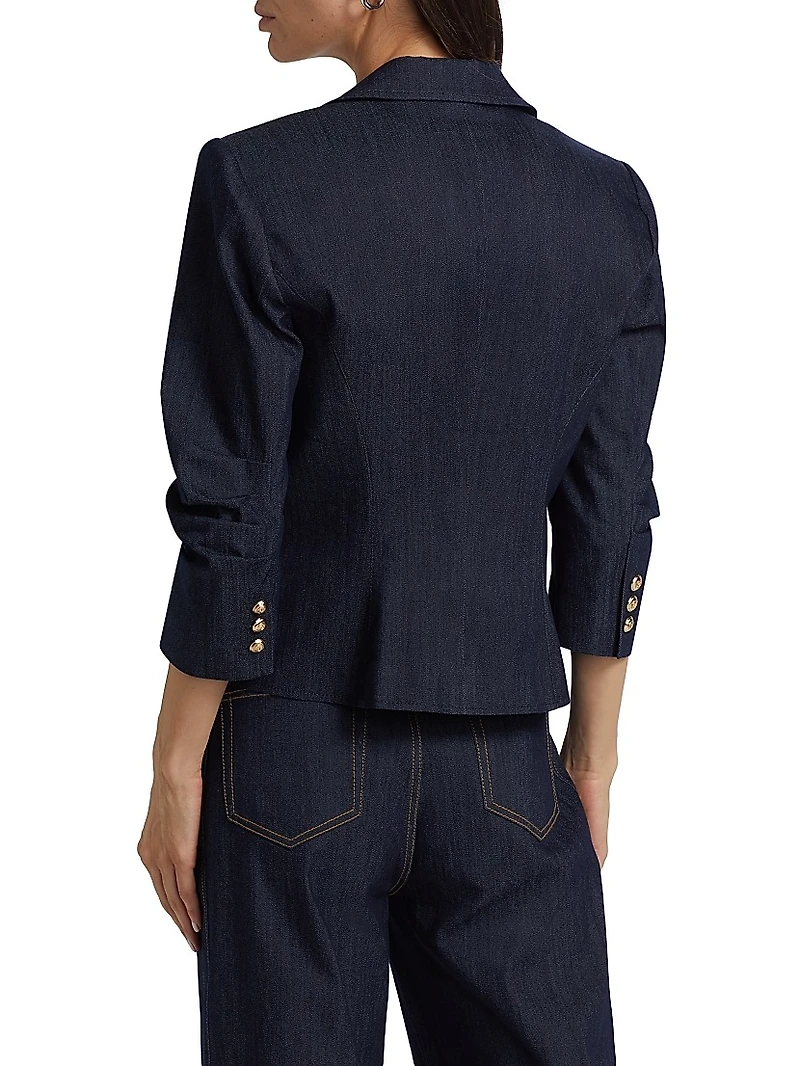 Petit Khloe Denim Blazer