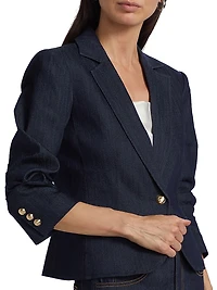 Petit Khloe Denim Blazer