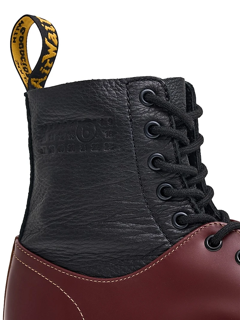 MM6 Maison Margiela x Dr. Martens 1460 Leather Boots