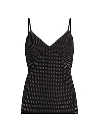 Crystal-Embellished Camisole