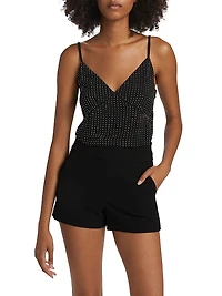 Crystal-Embellished Camisole
