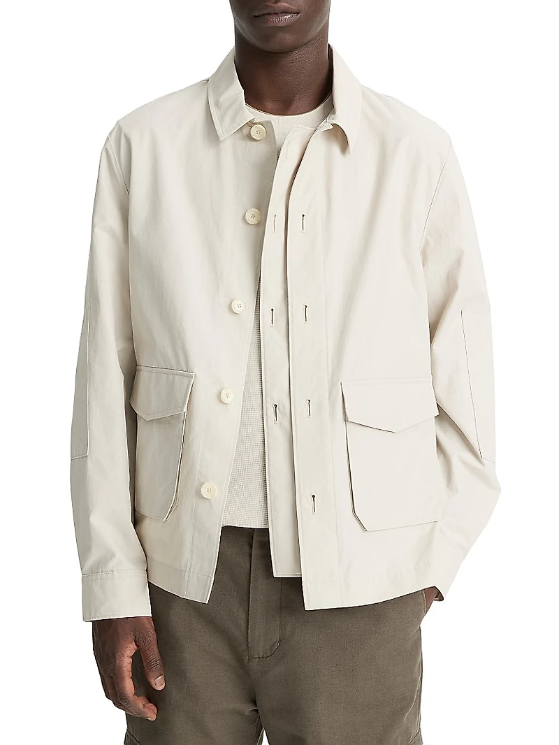 Cotton-Nylon Utility Jacket