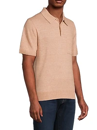 Pocket Knit Polo Shirt