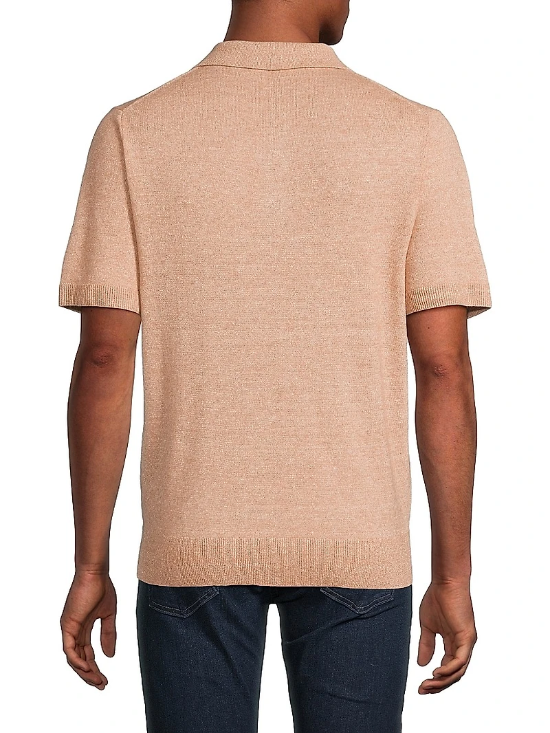 Pocket Knit Polo Shirt