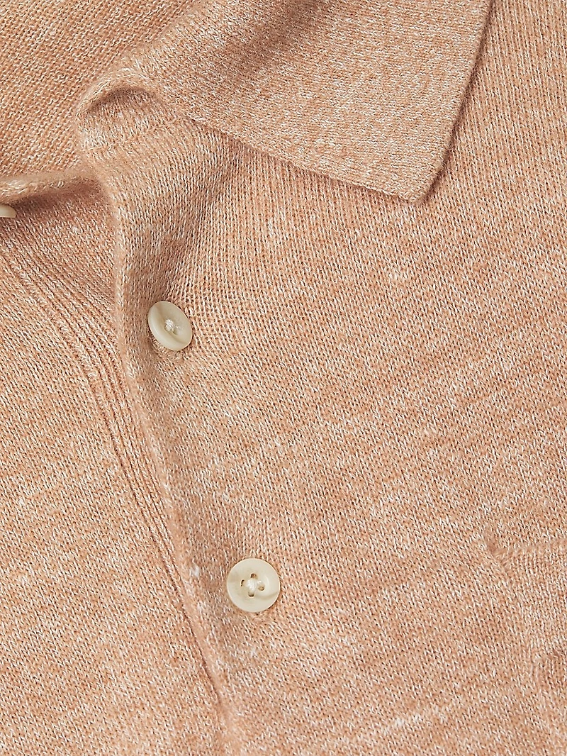 Pocket Knit Polo Shirt