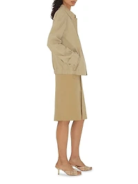 Mews 65MM Check Linen-Blend Mules