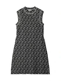 Initial Wool Minidress