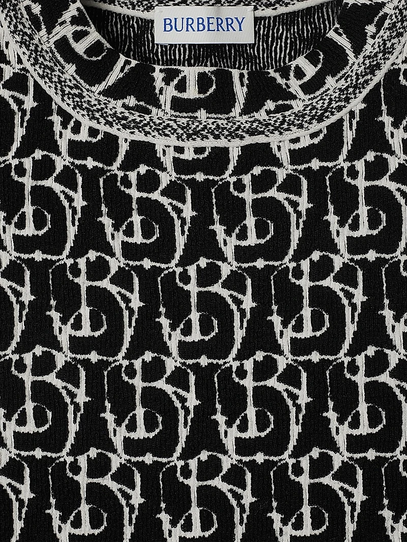 Initial Wool Minidress