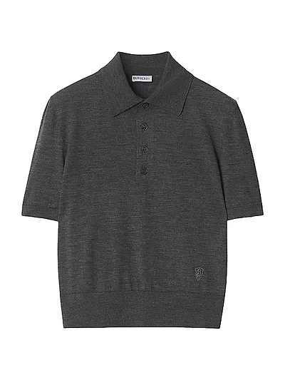 Wool Polo Shirt