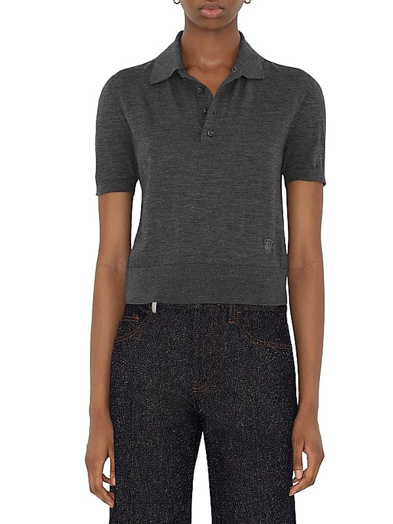 Wool Polo Shirt