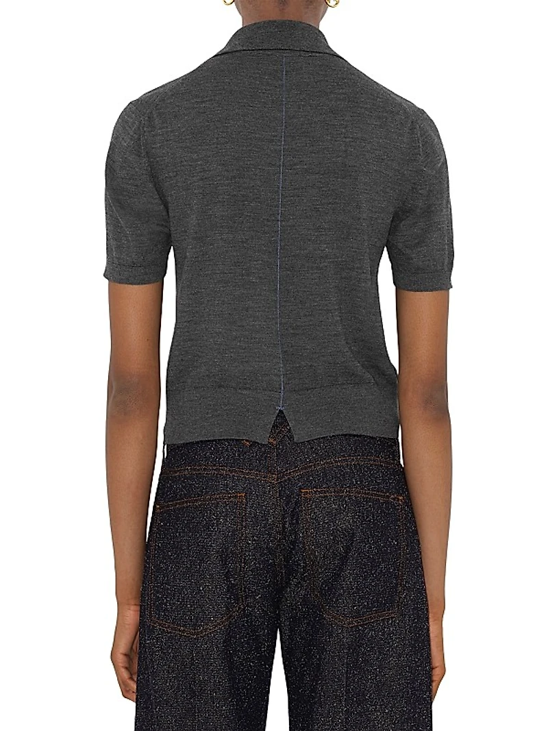 Wool Polo Shirt