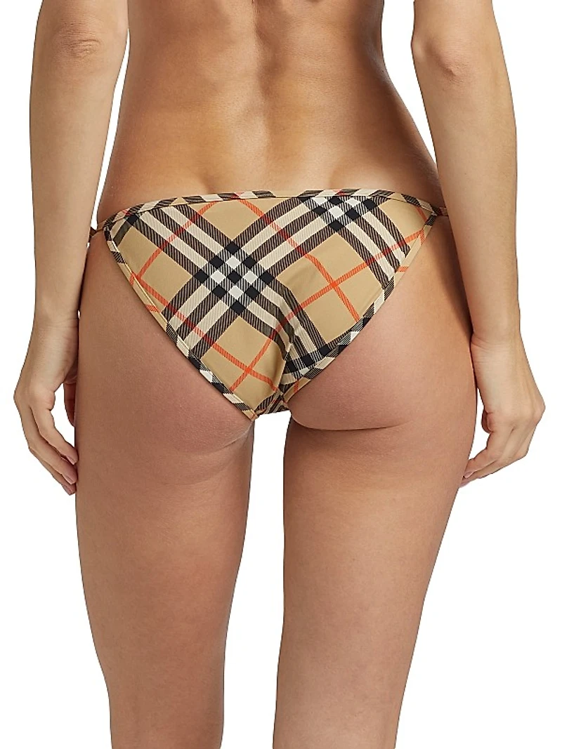 Check String Bikini Bottom