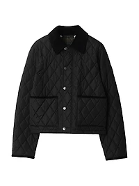 Diamond Quilted Jacket