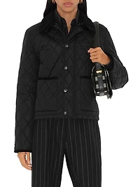 Diamond Quilted Jacket