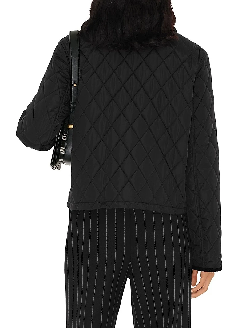 Diamond Quilted Jacket
