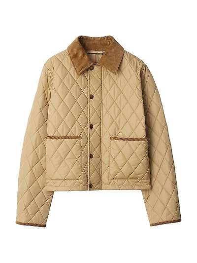 Diamond Quilted Jacket