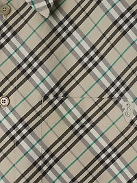 Check Poplin Boxy Shirt