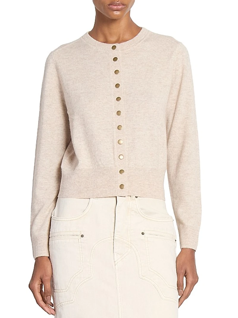 Idesia Wool-Cashmere Cardigan