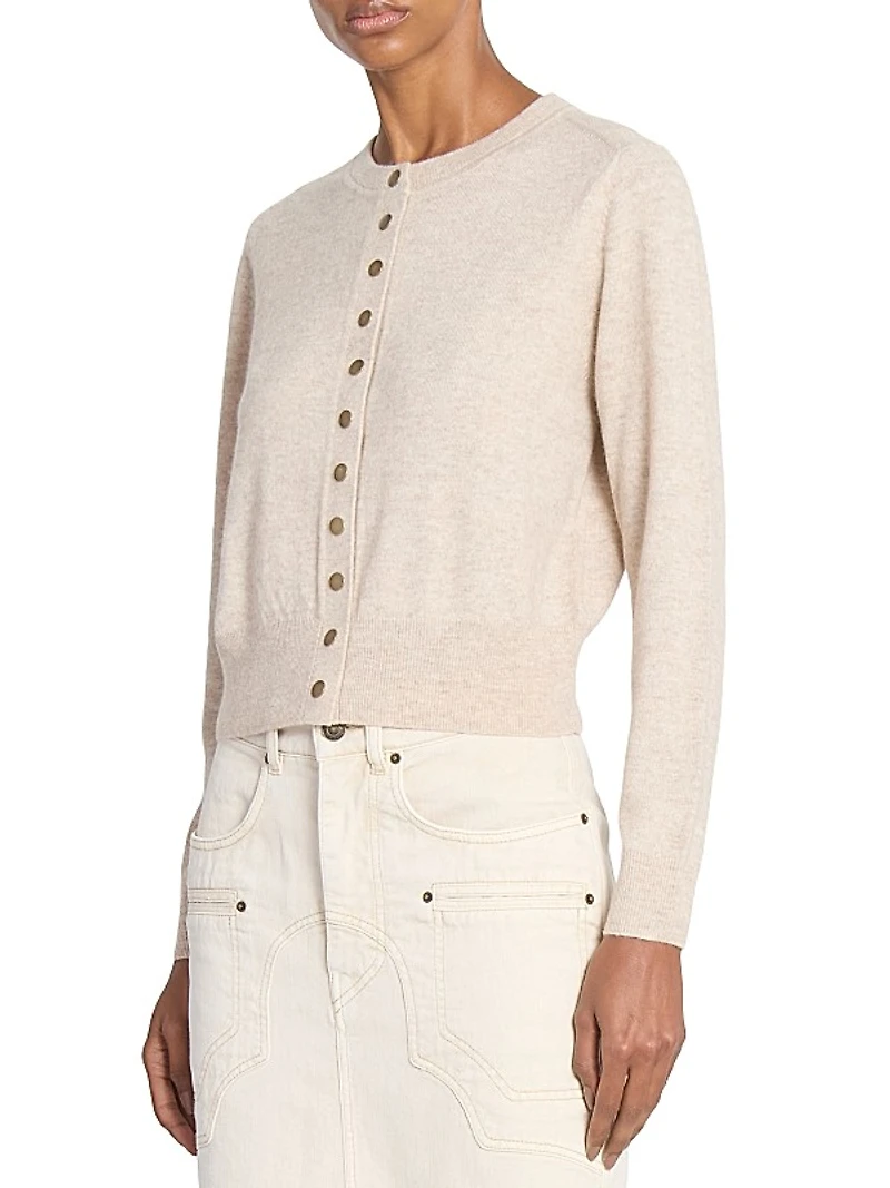Idesia Wool-Cashmere Cardigan
