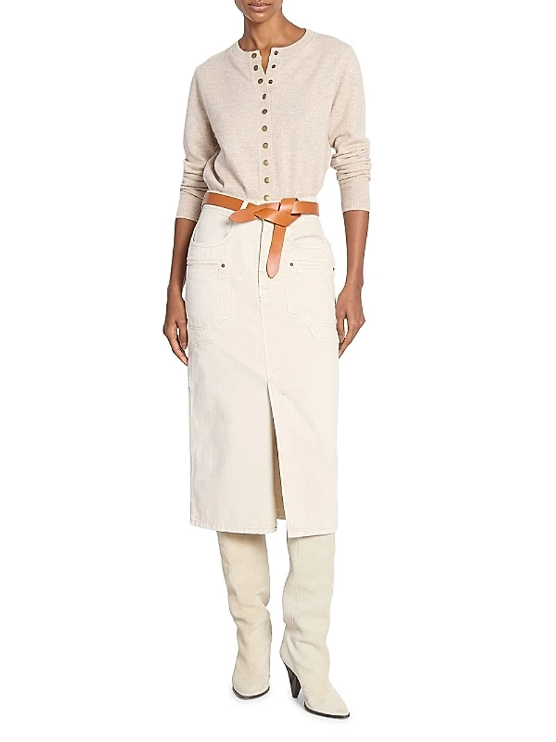 Idesia Wool-Cashmere Cardigan