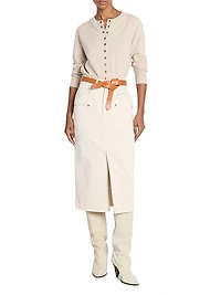 Idesia Wool-Cashmere Cardigan