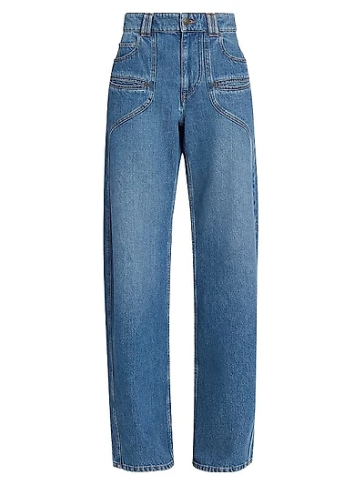 Betiane Mid-Rise Slim Jeans