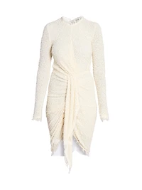 Ophelie Jersey Tie-Waist Dress