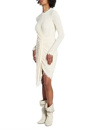 Ophelie Jersey Tie-Waist Dress