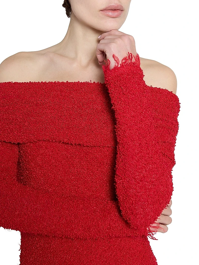 Ormany Off-the-Shoulder Gown