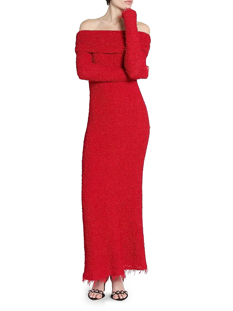 Ormany Off-the-Shoulder Gown