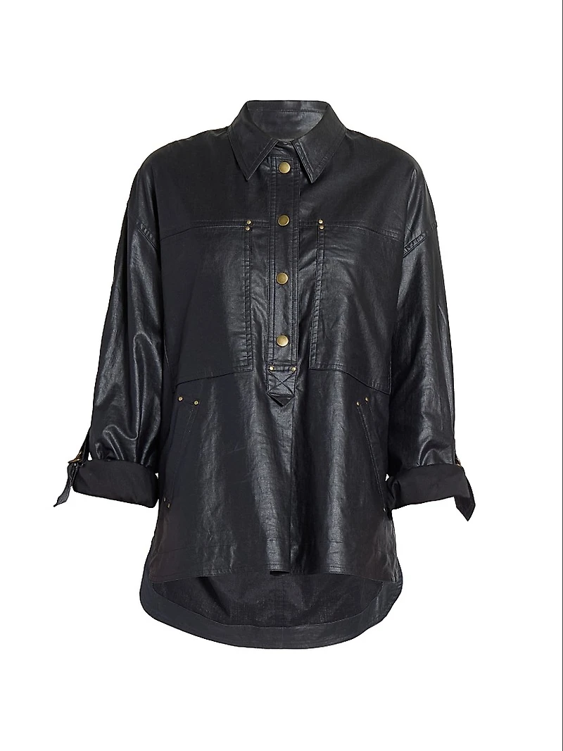 Florida Linen-Blend Shirt