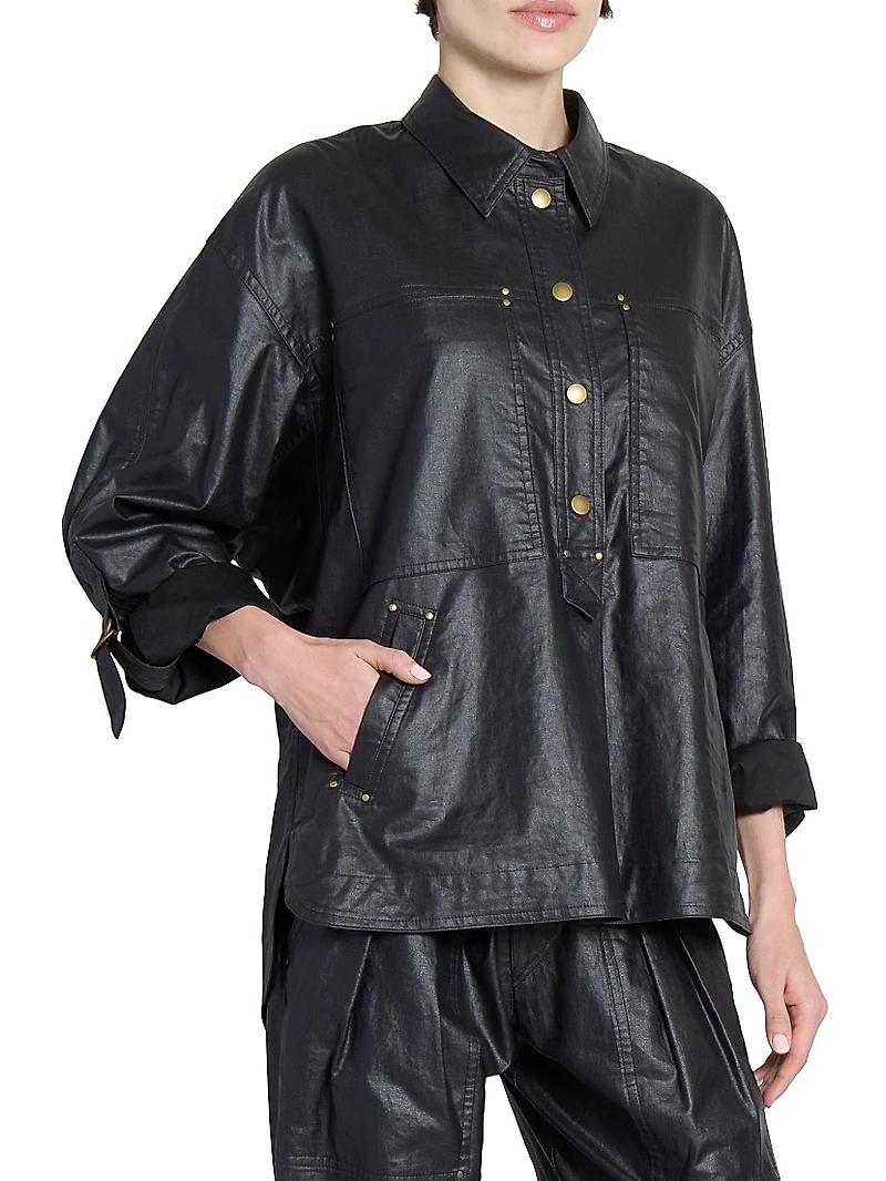 Florida Linen-Blend Shirt