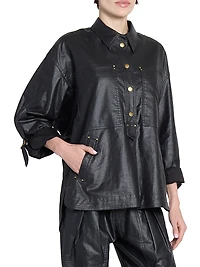 Florida Linen-Blend Shirt