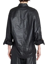 Florida Linen-Blend Shirt