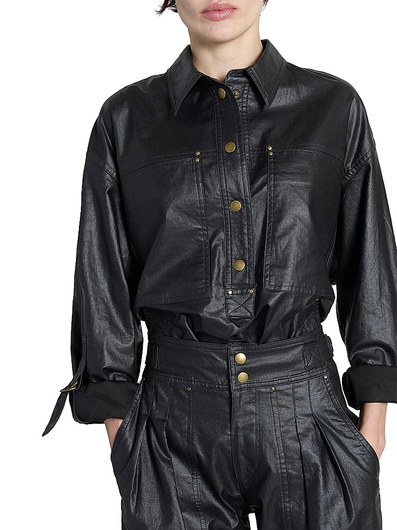 Florida Linen-Blend Shirt