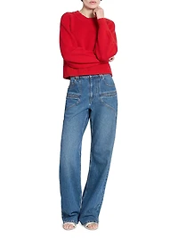 Leandra Merino Wool-Cashmere Sweater