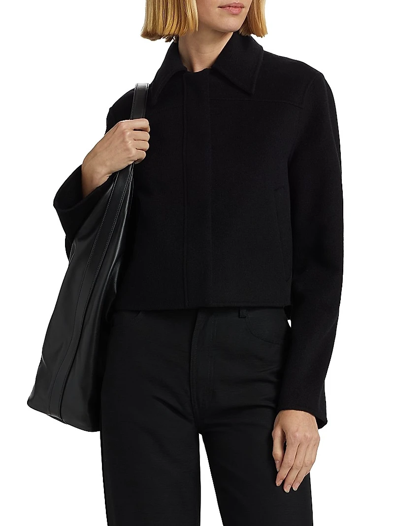 Zhanna Short Boxy Coat