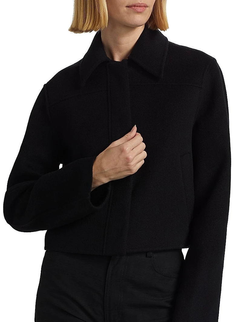 Zhanna Short Boxy Coat