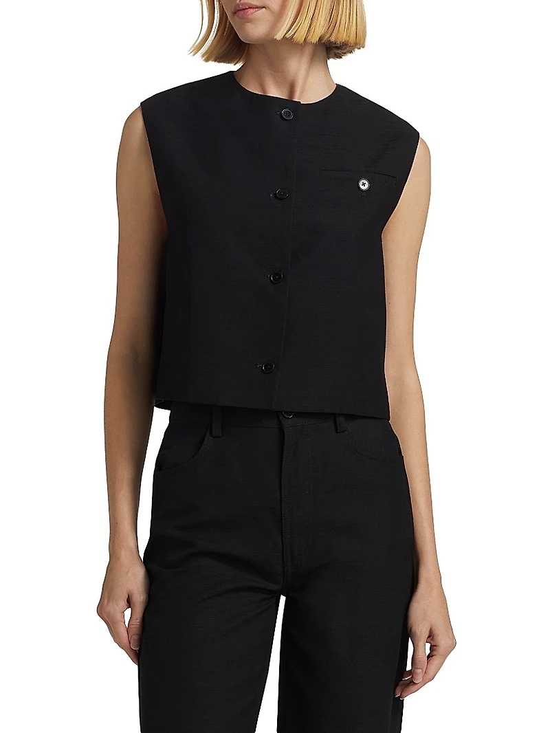 Esme Round Neck Vest