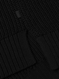 Stepped Hem Cotton Sweater