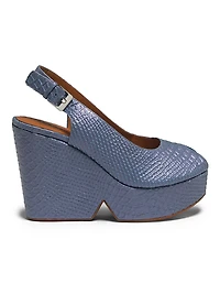 Dylan Leather Platform Sandals