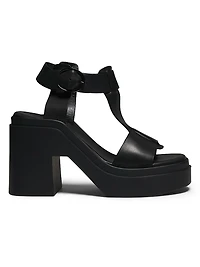Nosta Leather Platform Sandals