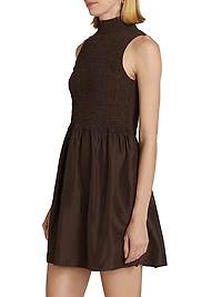 Halsey Mockneck Sleeveless Dress