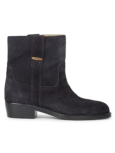 Lylie 35MM Suede Ankle Boots