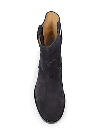 Lylie 35MM Suede Ankle Boots