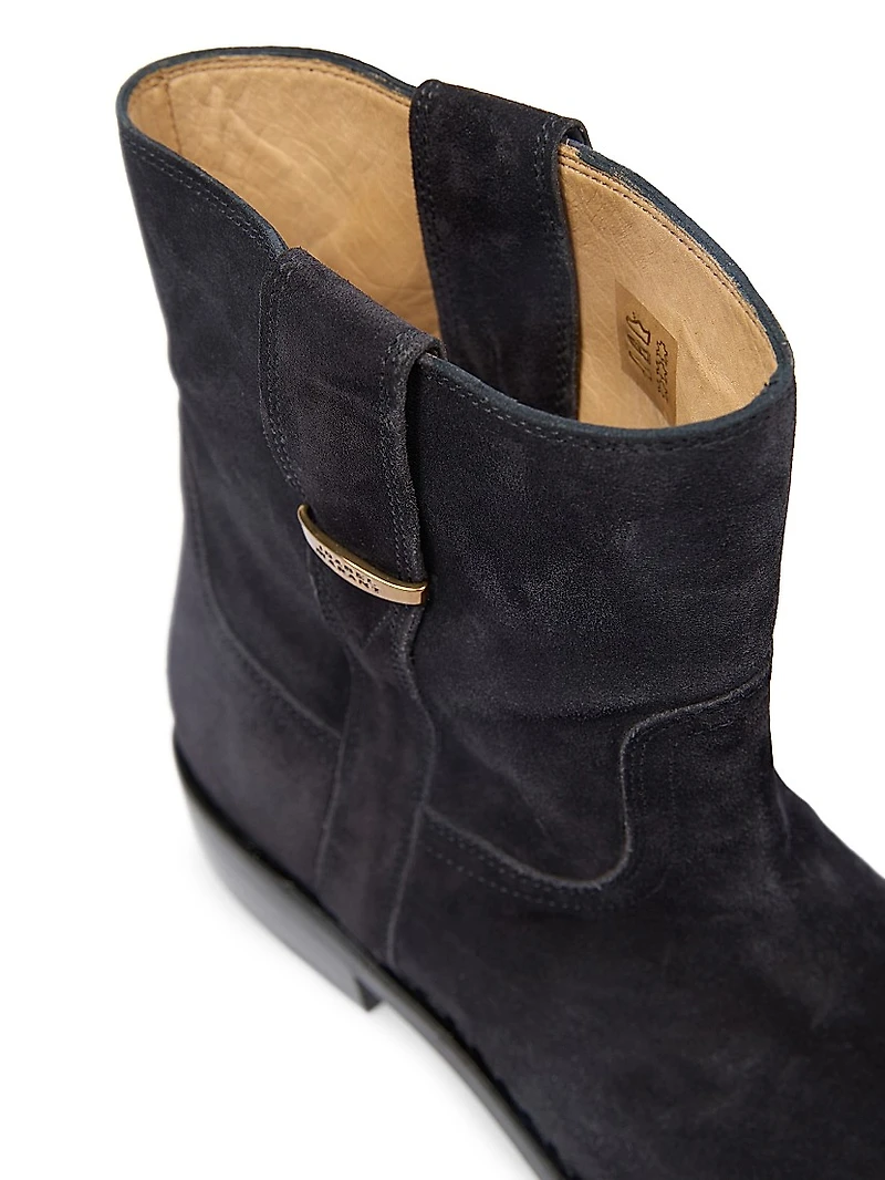 Lylie 35MM Suede Ankle Boots